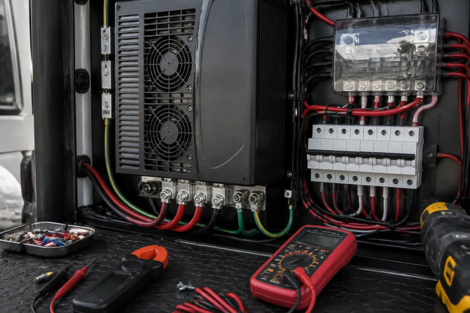 THOR TRANQUILITY – Electrical Inverter and Shore Power Integration Service