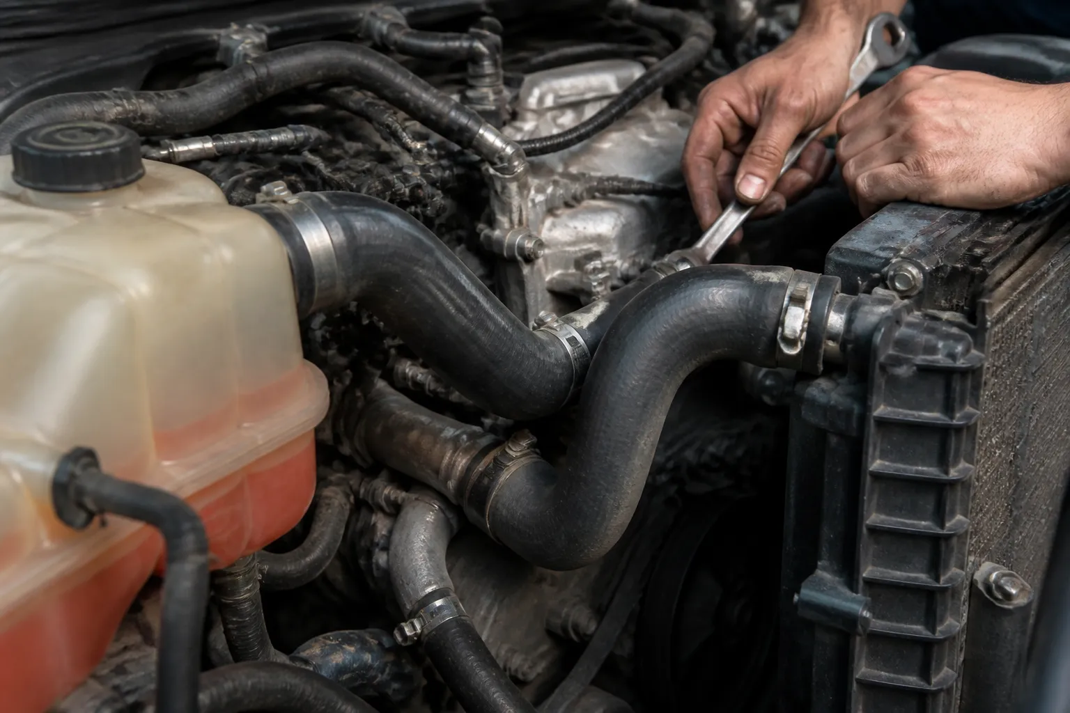 TIFFIN ALLEGRO BUS – Diesel Engine Cooling System Service