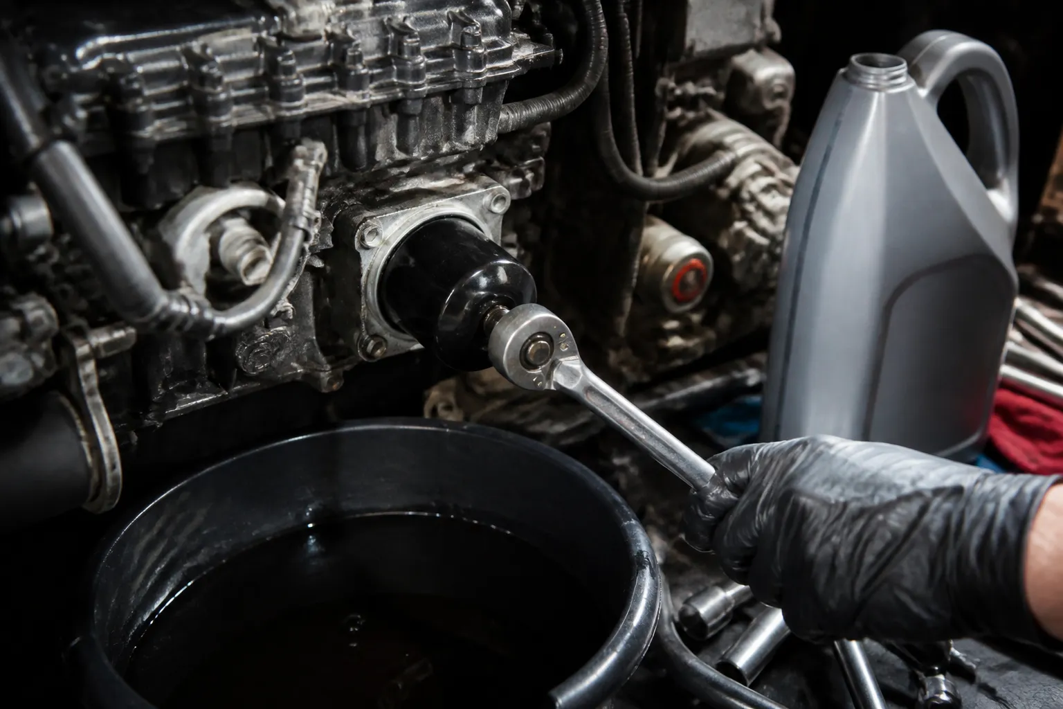 WINNEBAGO FORZA – Diesel Engine Oil Service