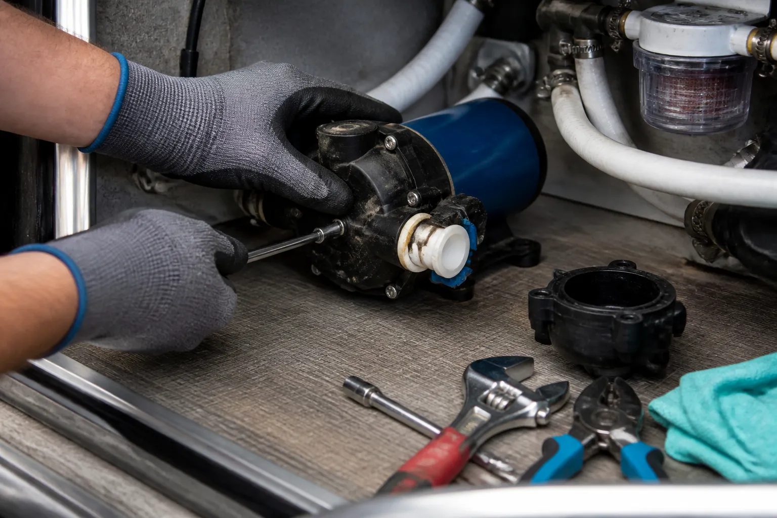 WINNEBAGO VIEW – Water Pump Replacement