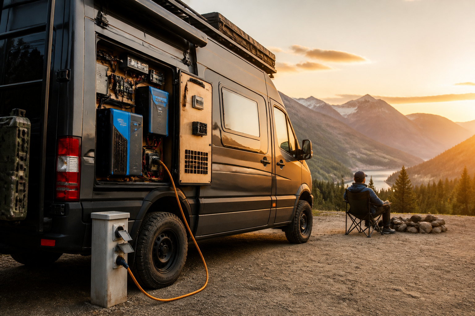 STORYTELLER OVERLAND BEAST MODE – Electrical Inverter and Shore Power Integration Service