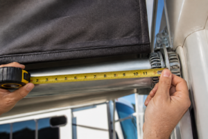 Keystone Hideout Awning Replacement & Fabric Sizing Guide